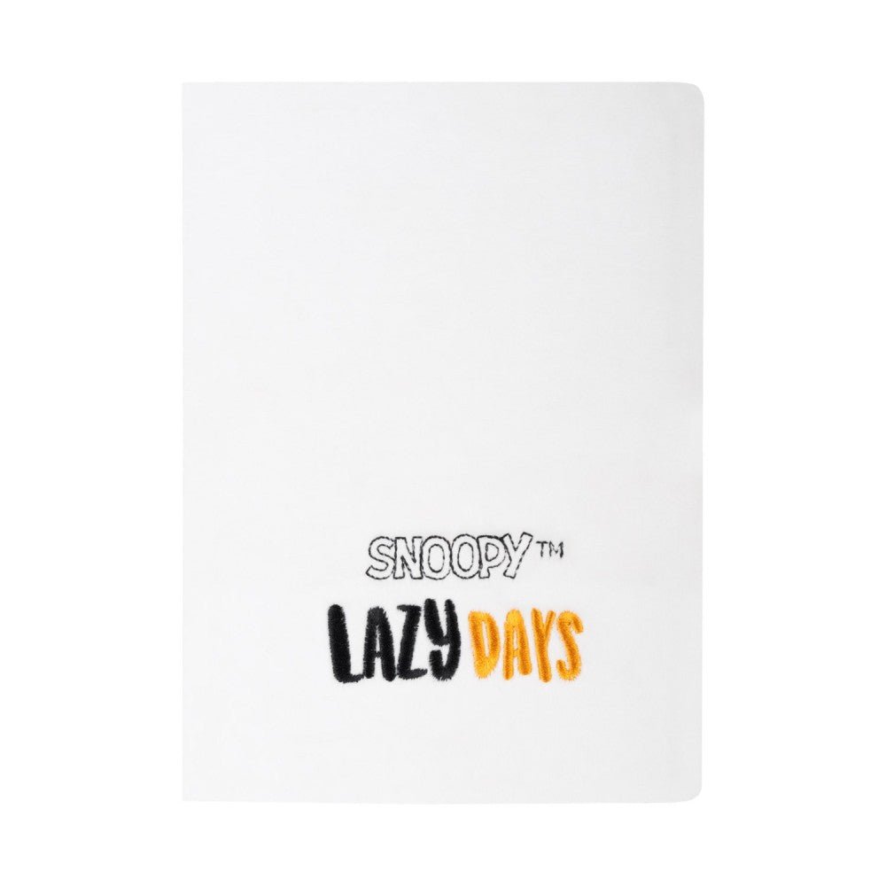 Caderno Premium A5 Tapa Felpa Snoopy - Papelaria Encantada