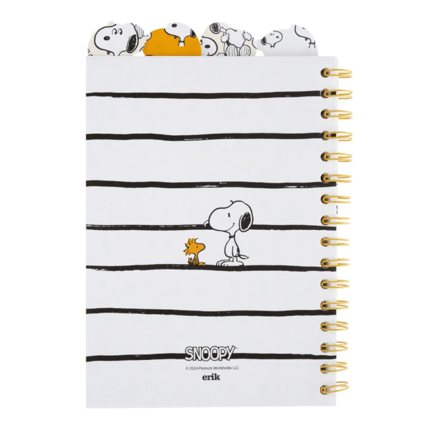 Caderno snoopy com separadores - Papelaria Encantada