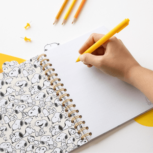 Caderno snoopy com separadores - Papelaria Encantada