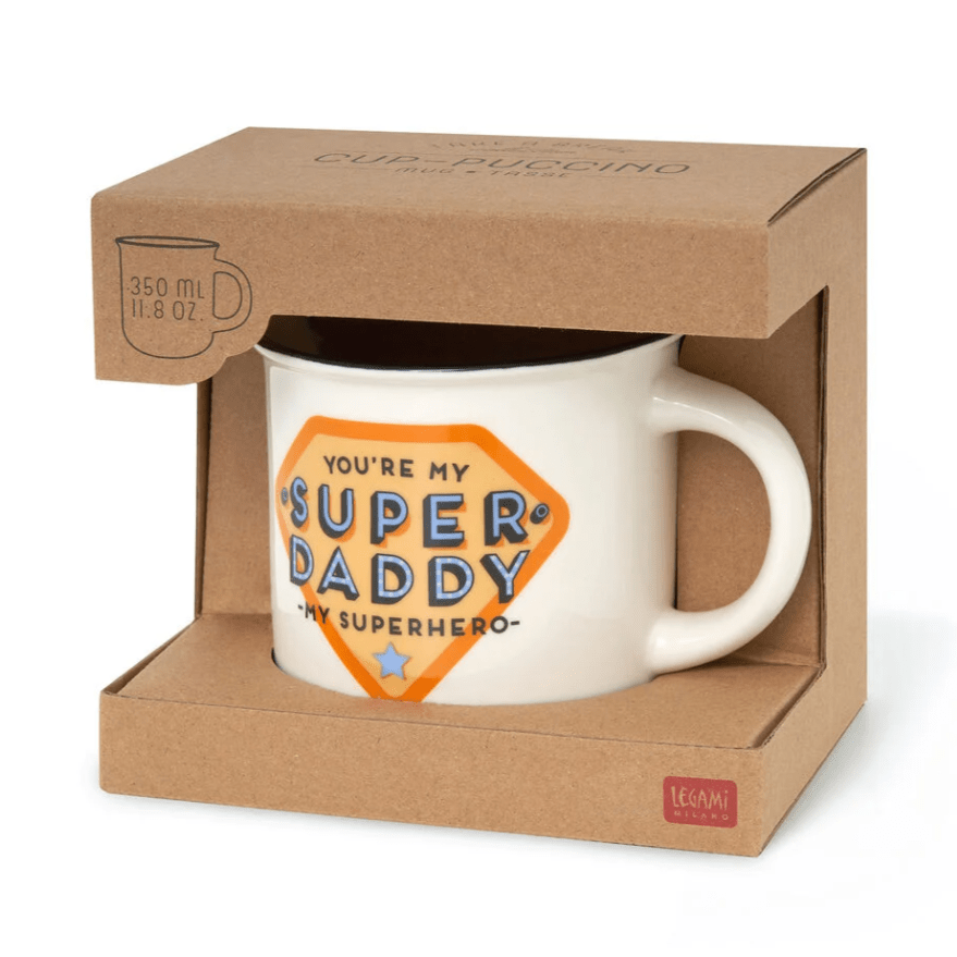 Caneca Legami Super Pai - Papelaria Encantada