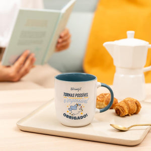 Caneca Mr. Wonderful - Tornas possível o impossível - Papelaria Encantada