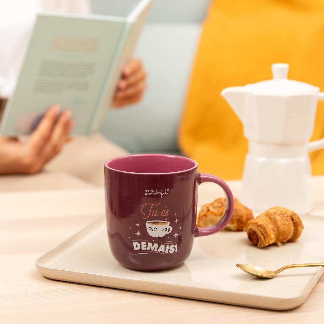 Caneca Mr. Wonderful - Tu és demais! - Papelaria Encantada