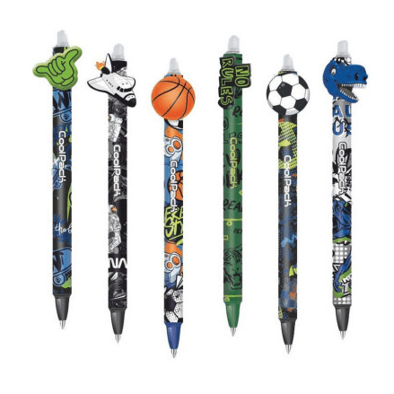Caneta apagável Bola futebol CoolPack - Papelaria Encantada