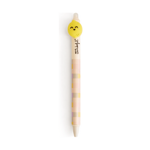 Caneta Apagável e retrátil Limão - Mr. Wonderful - Papelaria Encantada