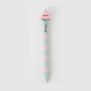 Caneta Apagável e retrátil Pêssego - Mr. Wonderful - Papelaria Encantada