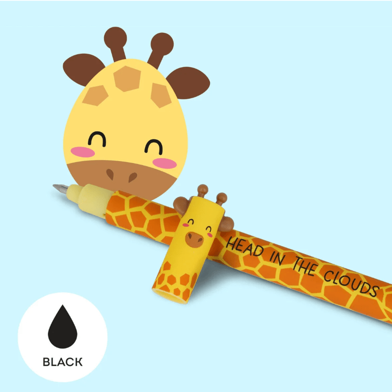 Caneta apagável Girafa n. 81 Legami - Papelaria Encantada