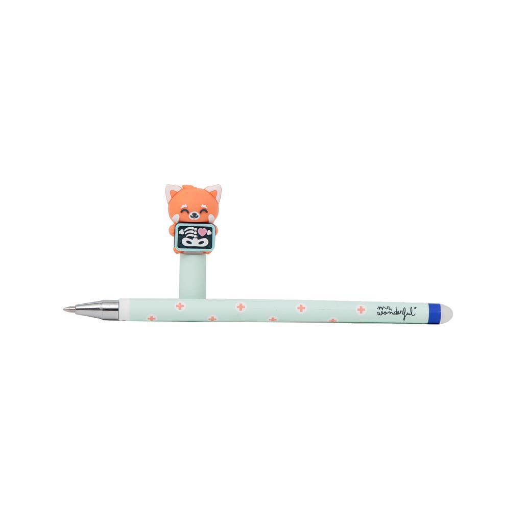 Caneta apagável Panda com Radiografia Bo - Bo Mr.Wonderful - Saude - Papelaria Encantada