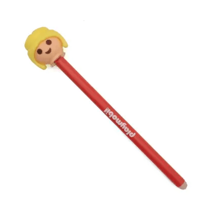 Caneta apagável Playmobil Menina - Papelaria Encantada