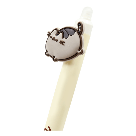 Caneta apagável Pusheen Amarelo - Papelaria Encantada