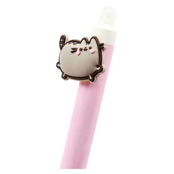 Caneta apagável Pusheen Rosa - Papelaria Encantada