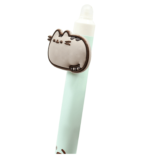 Caneta apagável Pusheen Verde - Papelaria Encantada