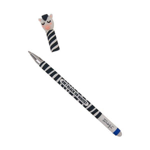 Caneta apagável Zebra Bo - Bo Mr.Wonderful - Papelaria Encantada