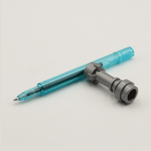 Caneta de gel LEGO Star Wars sabre de luz - Azul Claro - Papelaria Encantada