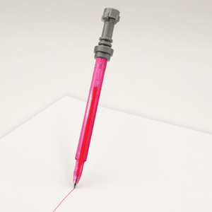 Caneta de gel LEGO Star Wars sabre de luz - Rosa - Papelaria Encantada
