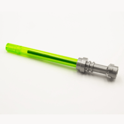 Caneta de gel LEGO Star Wars sabre de luz - Verde - Papelaria Encantada