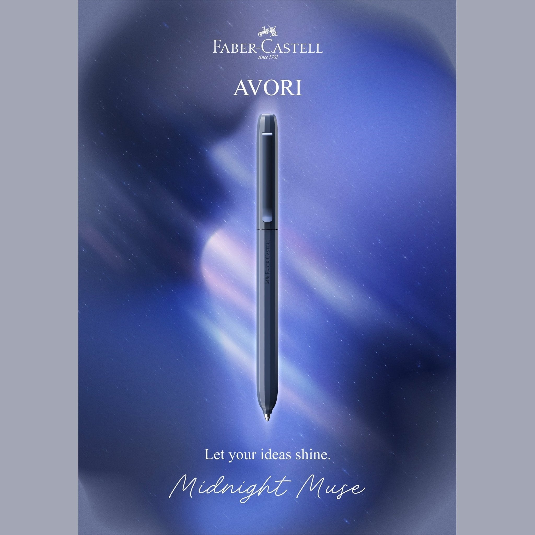 Caneta Faber - Castell Avori XB - Midnight Muse - Papelaria Encantada