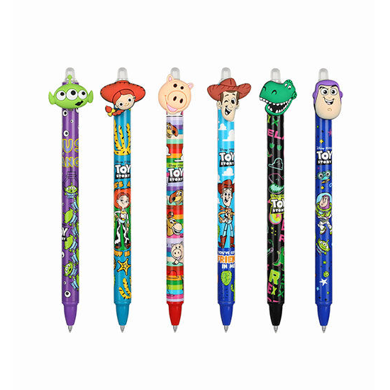 Caneta retrátil e apagável Alien Toy Story Disney - Papelaria Encantada