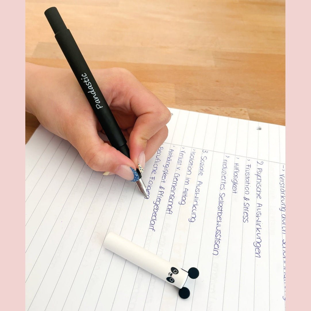Caneta tinta permanente Eberhard-Faber Panda - Papelaria Encantada