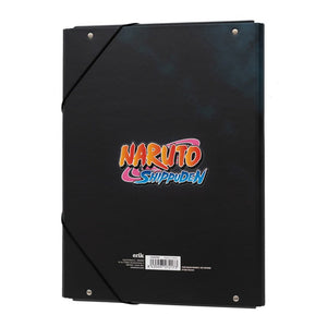 Capa com elásticos premium Naruto - Papelaria Encantada