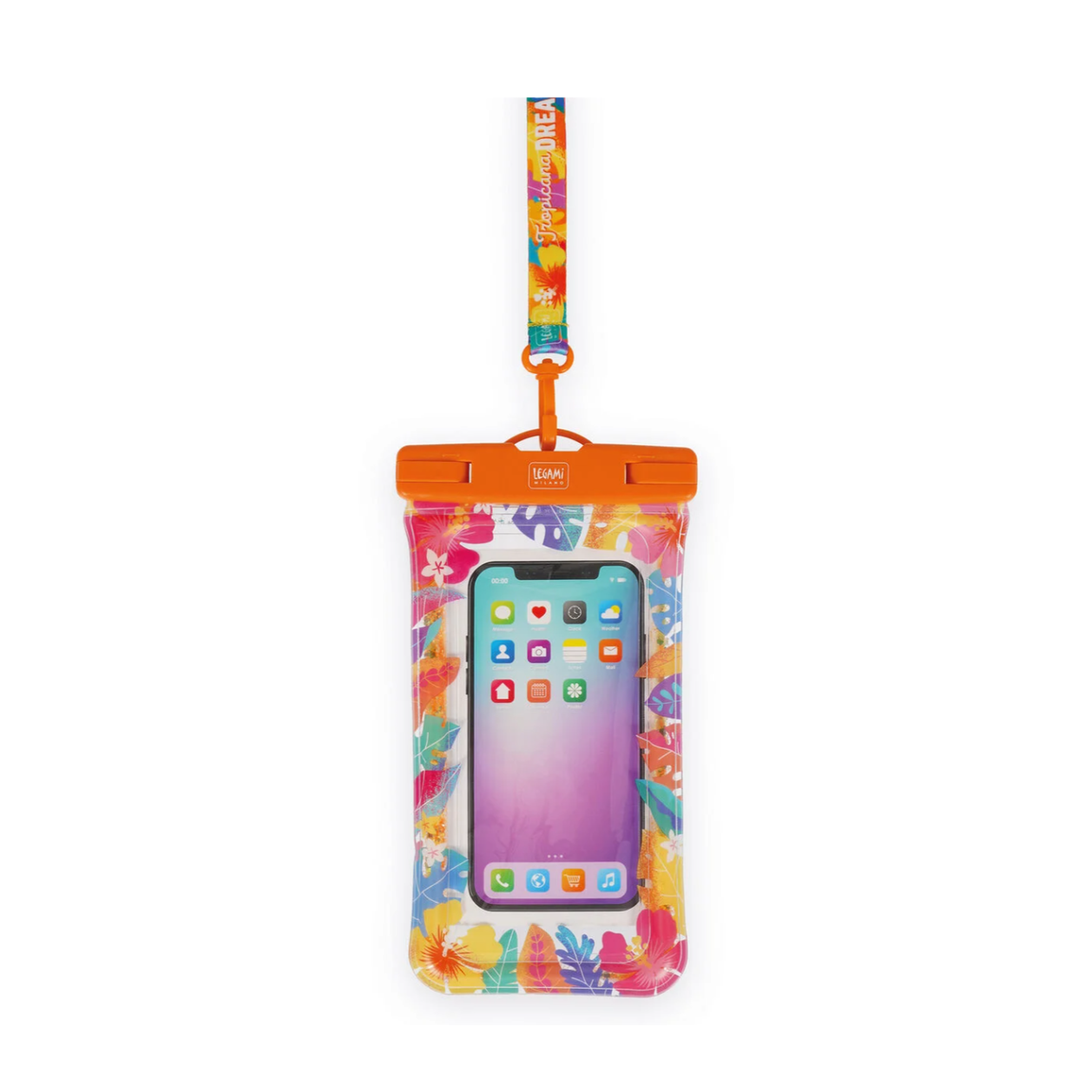 Capa flutuante à prova de água para smartphone Tropicana Dream - Legami - Papelaria Encantada