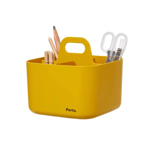 Cesto de organização Litem Porta Vita Amarelo - Papelaria Encantada