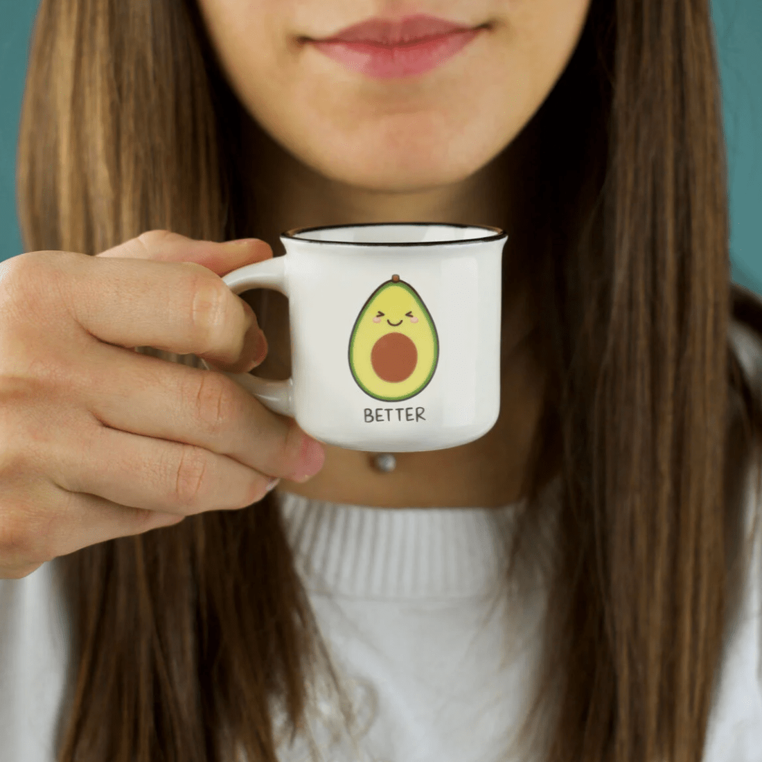 Chávenas de café - Expresso para dois - Abacate - Legami - Papelaria Encantada