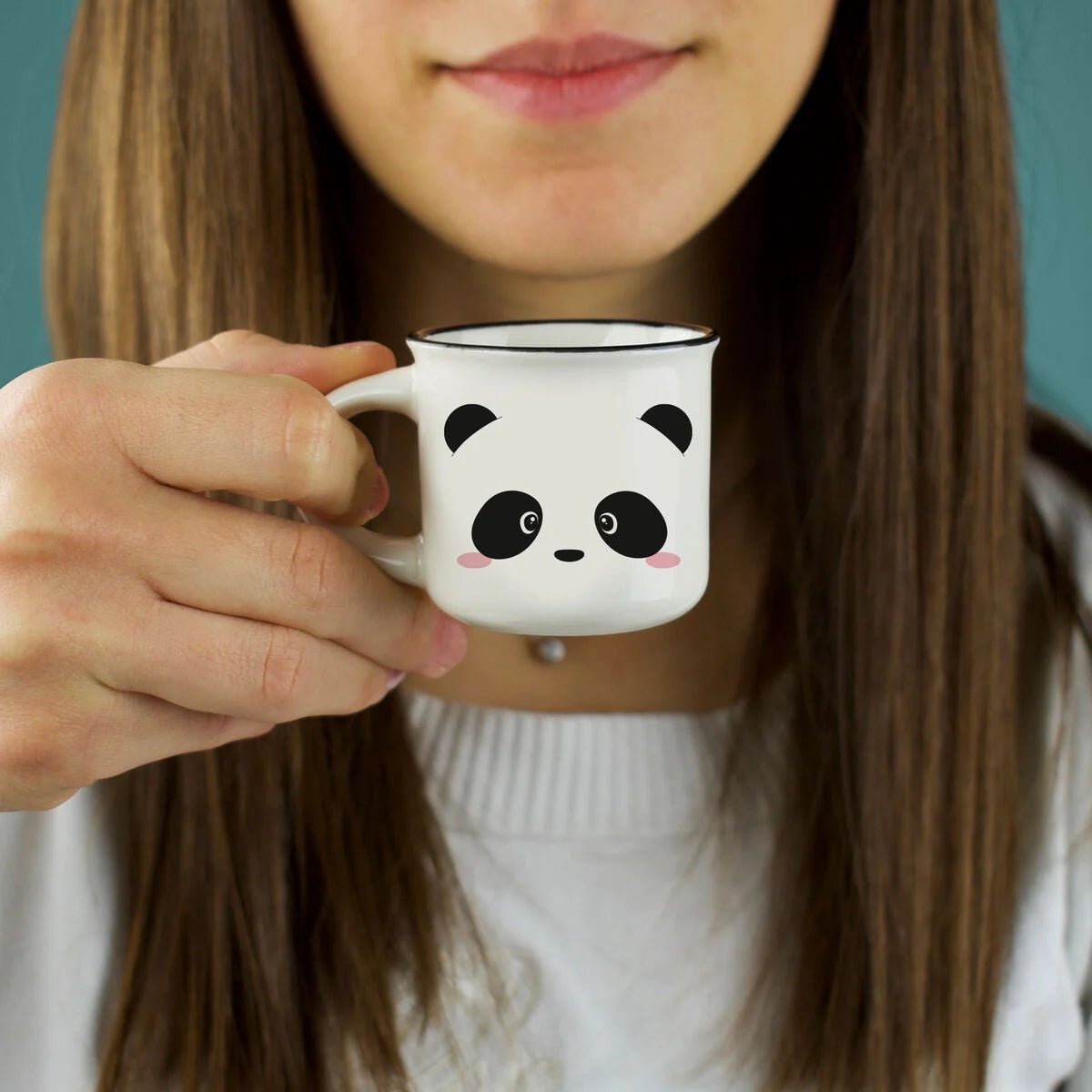 Chávenas de café - Expresso para dois - Panda Legami - Papelaria Encantada