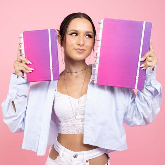 Caderno Inteligente Ultraviolet by Yasmin Galvão A5