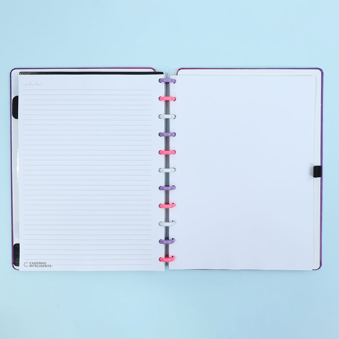 Caderno Inteligente Grande Ultraviolet by Yasmin Galvão