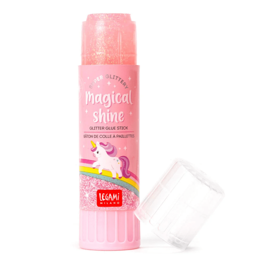 Cola Legami Unicornio com glitter - Magical Shine - Papelaria Encantada