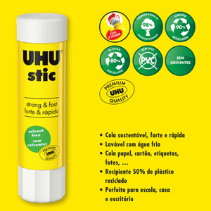 Cola UHU stic 8.2g - Papelaria Encantada