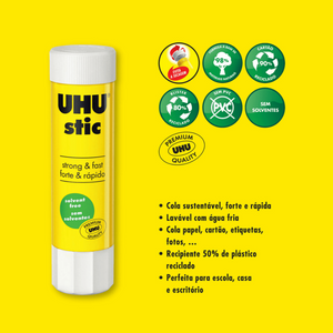 Cola UHU stic 8.2g - Papelaria Encantada