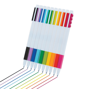 Conjunto 10 canetas Lego com 10 Cores - Papelaria Encantada