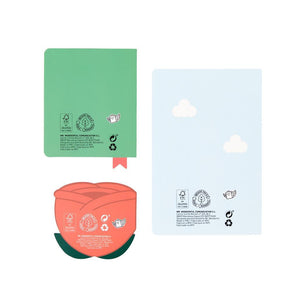 Conjunto 3 Cadernos bloco de notas com Aroma - Castelo, Livro e Rosa Mr. Wonderful - Papelaria Encantada