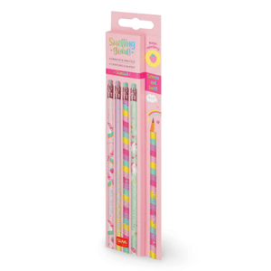 Conjunto de 4 Lápis HB Perfumados Unicórnio Legami - Papelaria Encantada