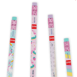 Conjunto de 4 Lápis HB Perfumados Unicórnio Legami - Papelaria Encantada