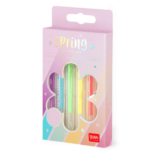 Conjunto de 6 canetas de gel Pastel Legami - Spring is in the air - Papelaria Encantada