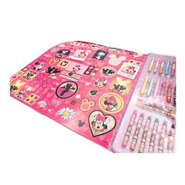 Conjunto de atividades e colorir 5 em 1 Minnie Mouse - Papelaria Encantada