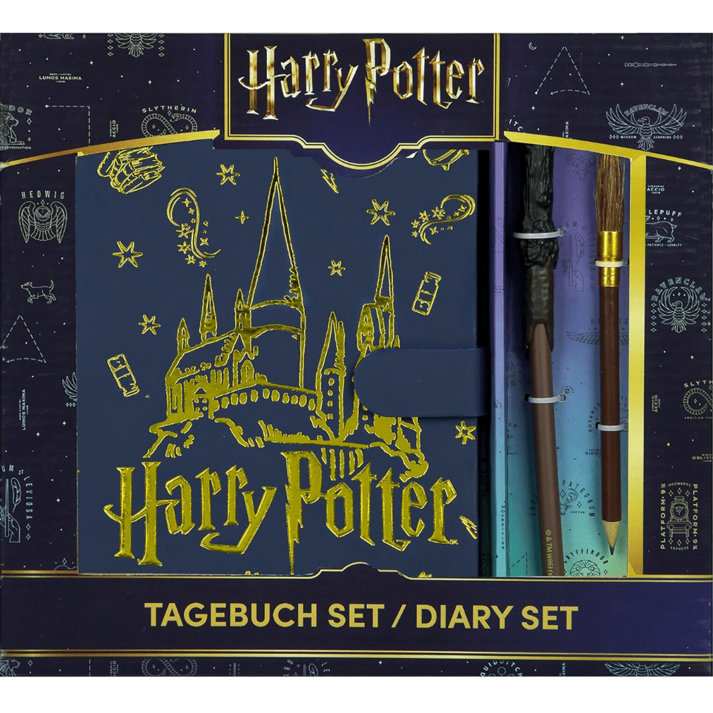 Conjunto de escrita Harry Potter - Papelaria Encantada