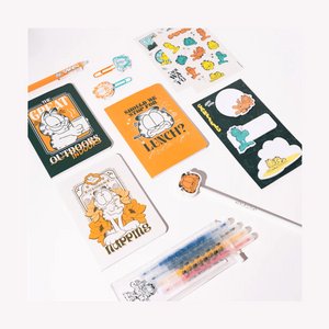 Conjunto escrita Garfield - Papelaria Encantada