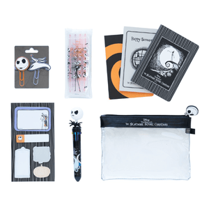 Conjunto escrita Nightmare before christmas - Papelaria Encantada