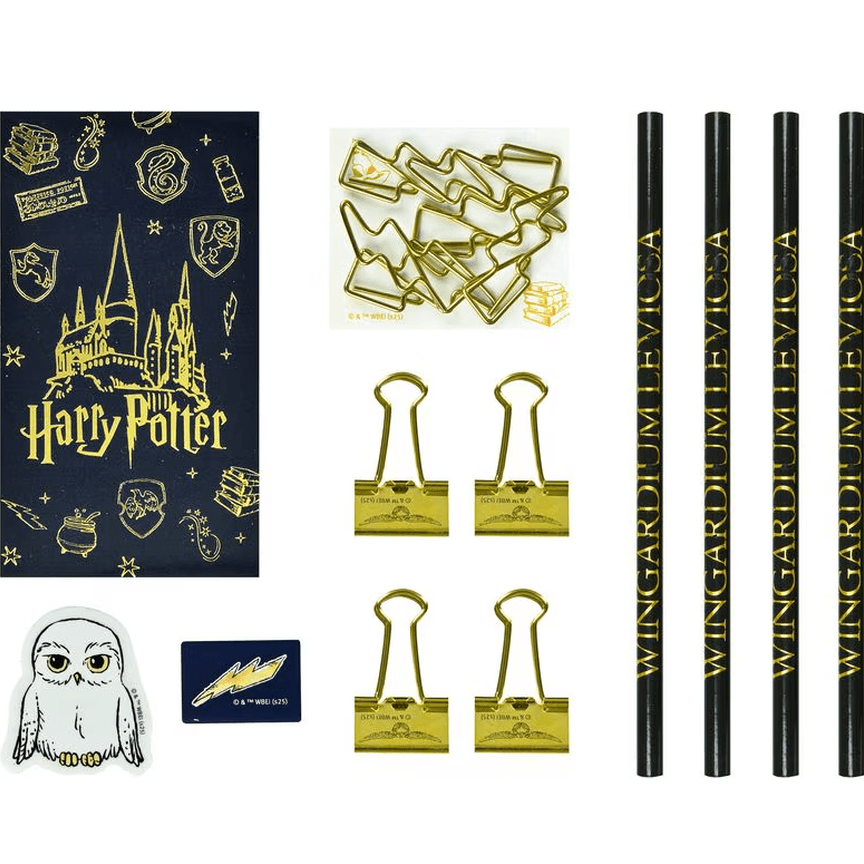 Conjunto Papelaria Harry Potter - Papelaria Encantada