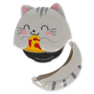 Cortador de Pizza - Gato - Pizza na Primeira Fatia - Legami - Papelaria Encantada
