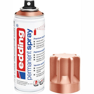 Spray acrílico permanente edding 5200 de 200 ml Cobre Mate