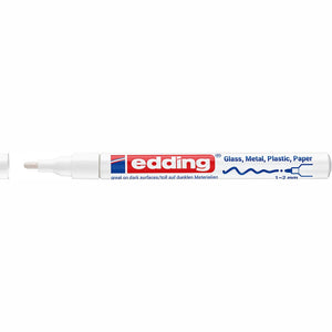 Marcador Edding 751 1–2 mm – Branco