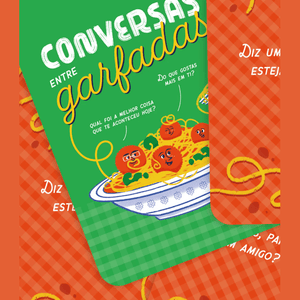 Desbloqueadores de conversa - Conversas entre Garfadas - The Happy Gang - Papelaria Encantada