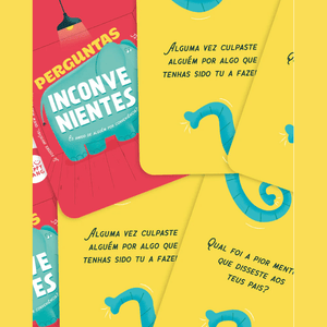Desbloqueadores de conversa - Perguntas Inconvenientes - The Happy Gang - Papelaria Encantada