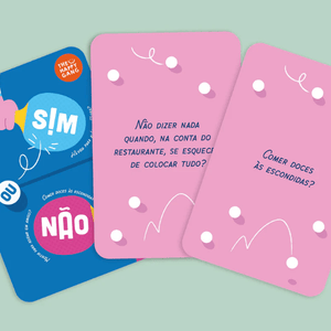 Desbloqueadores de conversa - Sim ou Não - The Happy Gang - Papelaria Encantada