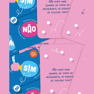 Desbloqueadores de conversa - Sim ou Não - The Happy Gang - Papelaria Encantada