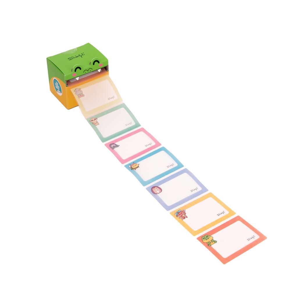Dispensador de Notas Adesivas Transparentes Crocodilo Mr.wonderful - Papelaria Encantada